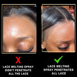 Goiple Lace Melting Spray for Wigs, Closures & Extensions - Styling Agent with Strong Natural Finish, Fast Drying, Water & Oil Resistant, Includes Hair Adhesive, Edge Control Wax & Hair Wax Stick - The Curl Lounge