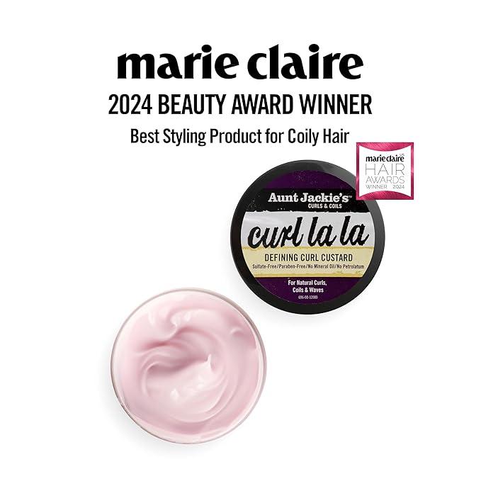 Aunt Jackie's Curl La La Defining Custard 15 oz - The Curl Lounge