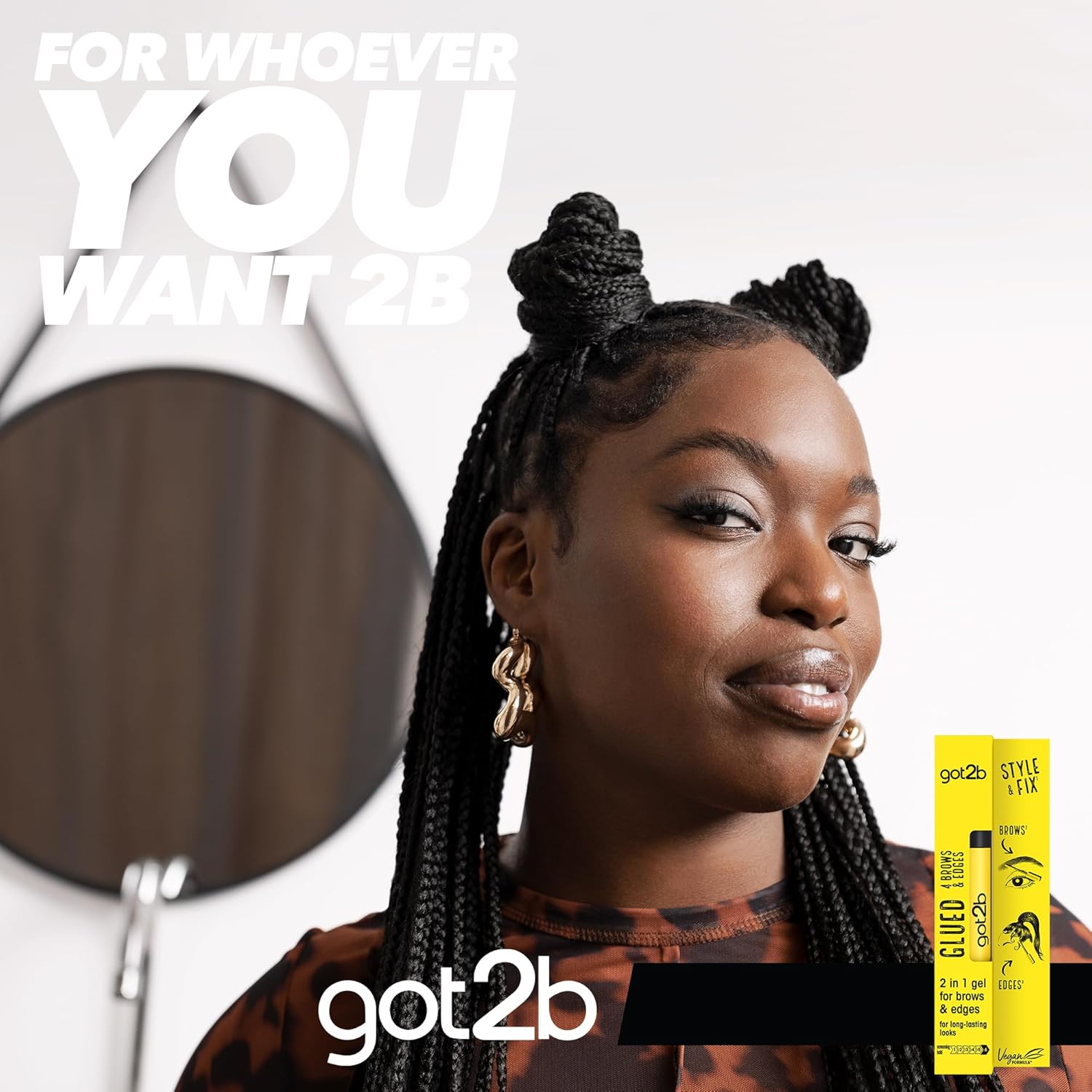 Got2B Glued 2-in-1 Brows & Edges Gel 0.54oz