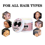 Goiple Edge Control Wax for Women Strong Hold Non-greasy Edge Smoother, Edge Wax Styling Tamer Edge Control for Black Hair No Flaking, White Residue, Shine and Smooth Strawberry Scent 4oz - The Curl Lounge