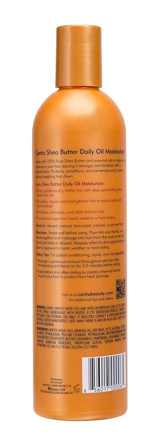 Cantu Daily Oil Moisturizer with Shea Butter, 13 fl oz - The Curl Lounge