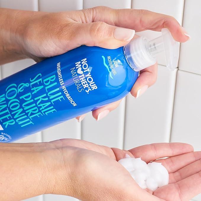 Not Your Mother's Naturals Weightless Hydration Shampoo & Conditioner - 15.2 fl oz - Sulfate-Free Hair Products - Coconut Water & Blue Sea Kale - The Curl Lounge