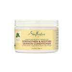 SheaMoisture 100% Pure Jamaican Black Castor Oil Leave In Conditioner For Damaged Hair and To Soften Detangle Hair 11.5oz - The Curl Lounge