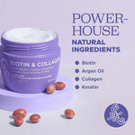 Luseta Biotin Collagen Hair Mask for Dry & Damaged Hair 16.9 Oz - The Curl Lounge