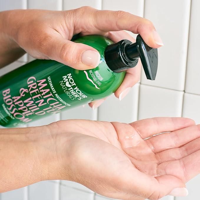 Not Your Mother's Naturals Essential Nourish Shampoo & Conditioner Set - 15.2 fl oz - Sulfate-Free Hair Products - Matcha Green Tea & Apple Blossom - The Curl Lounge