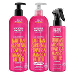 Not Your Mother's Naturals Moisturize & Enhance Curl Definition Shampoo, Conditioner, & Detangler (3-Pack) - Tahitian Gardenia Flower & Mango Butter - The Curl Lounge