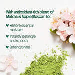 Not Your Mother's Naturals Essential Nourish Shampoo & Conditioner Set - 15.2 fl oz - Sulfate-Free Hair Products - Matcha Green Tea & Apple Blossom - The Curl Lounge