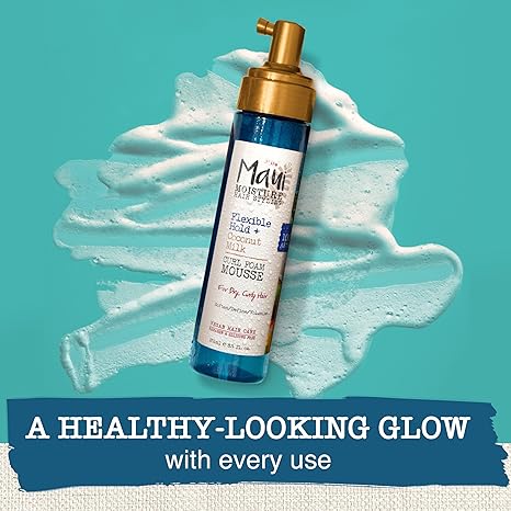 Maui Moisture Flexible Hold + Coconut Milk Curl Foam 8.5oz