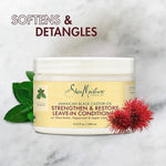 SheaMoisture 100% Pure Jamaican Black Castor Oil Leave In Conditioner For Damaged Hair and To Soften Detangle Hair 11.5oz - The Curl Lounge