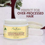 SheaMoisture 100% Pure Jamaican Black Castor Oil Leave In Conditioner For Damaged Hair and To Soften Detangle Hair 11.5oz - The Curl Lounge