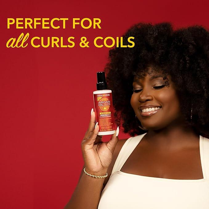 Creme of Nature, Argan Oil for Hair, Perfect 7-in-1 Leave-in Treatment, for Healthy Hair with Exotic Shine, 5.1 Fl Oz - The Curl Lounge