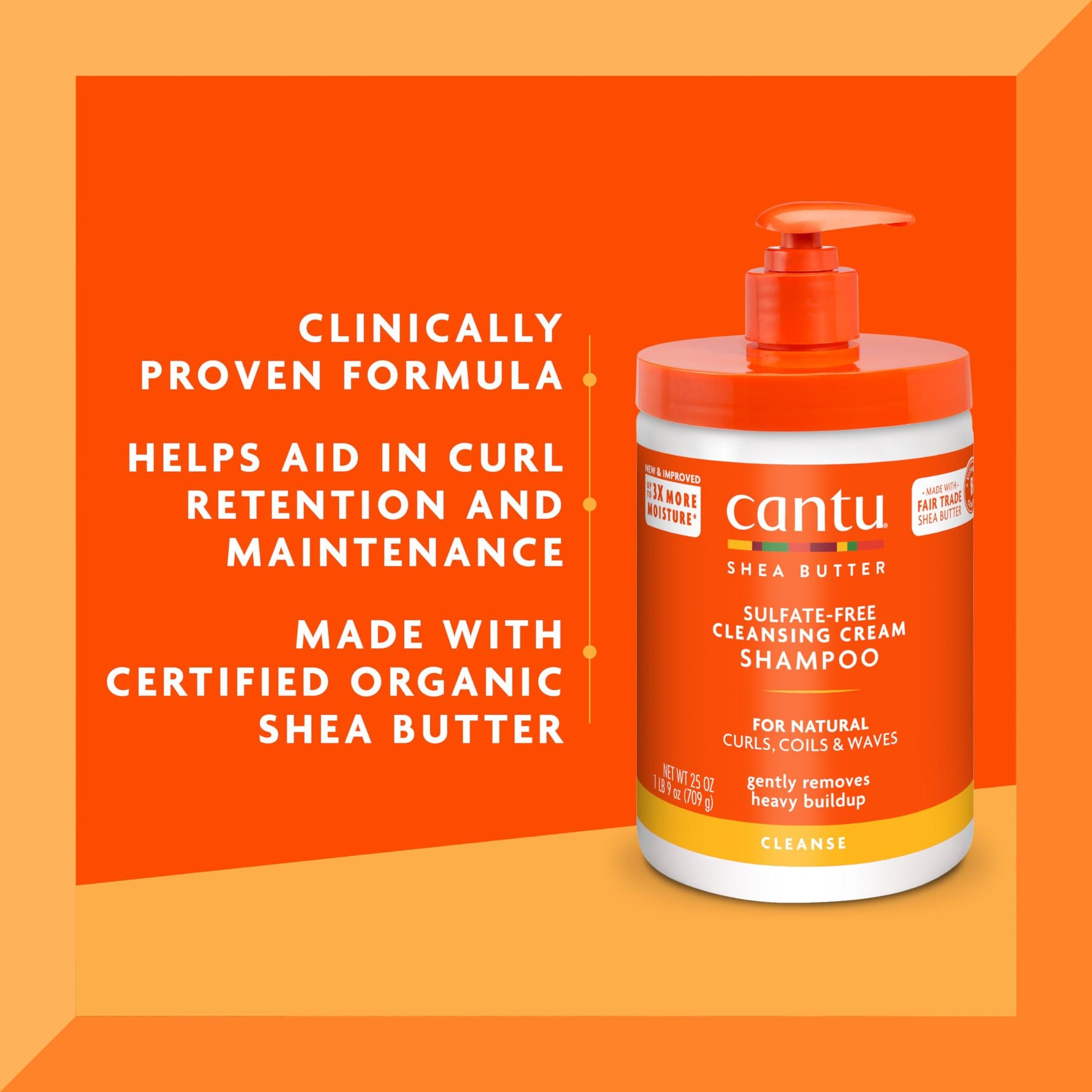 Cantu Sulfate-Free Cleansing Cream Shampoo, 13.5oz - The Curl Lounge