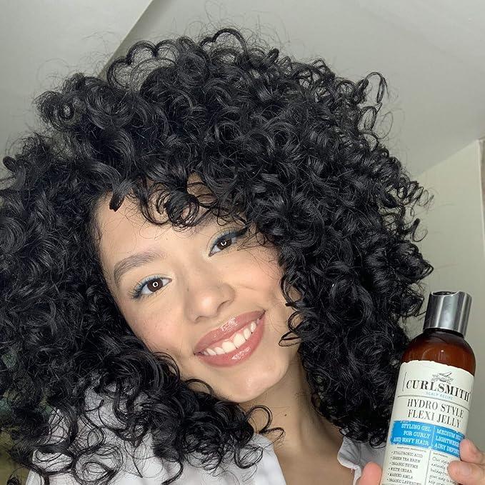 CURLSMITH - Hydro Style Flexi-Jelly - Vegan Defining Gel for Wavy, Curly or Coily Hair (8fl.oz) - The Curl Lounge