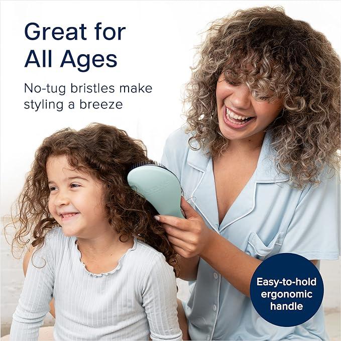 Crave Naturals Glide Thru Detangling Brush - Detangler Brush for Natural, Curly, Straight, Wet and Dry Hair for Adults and Kids - The Curl Lounge