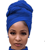 Hair Scarf Head Turban Hijab Fashion Headdress African Wrap - The Curl Lounge