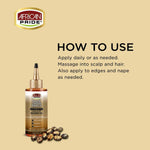 African Pride Black Castor Miracle Hair & Scalp Sealing Oil, 6 oz - The Curl Lounge