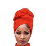 Hair Scarf Head Turban Hijab Fashion Headdress African Wrap - The Curl Lounge