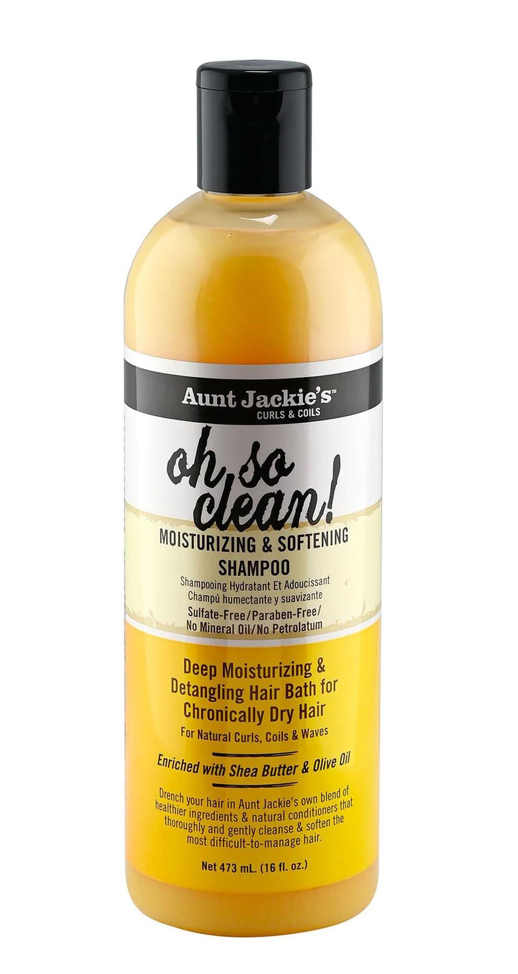 Aunt Jackie's Oh So Clean Deep Moisturizing and Softening Hair Shampoo 12oz - The Curl Lounge