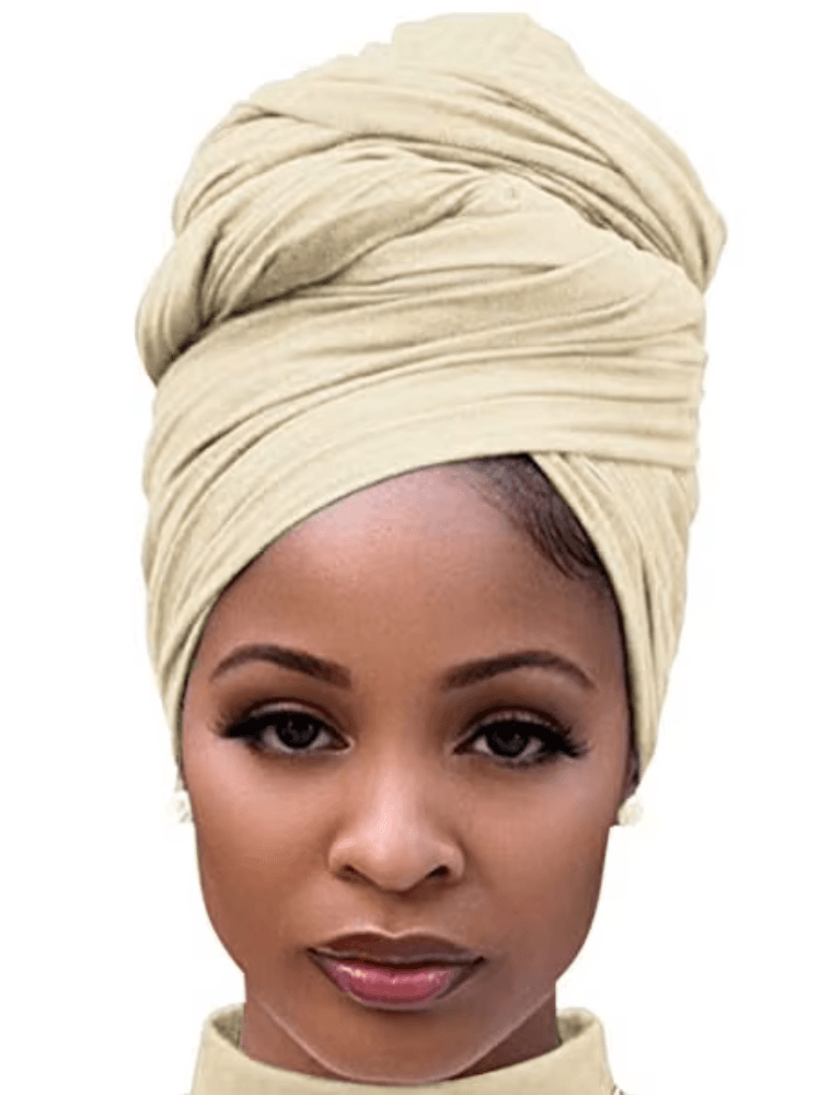 Hair Scarf Head Turban Hijab Fashion Headdress African Wrap - The Curl Lounge