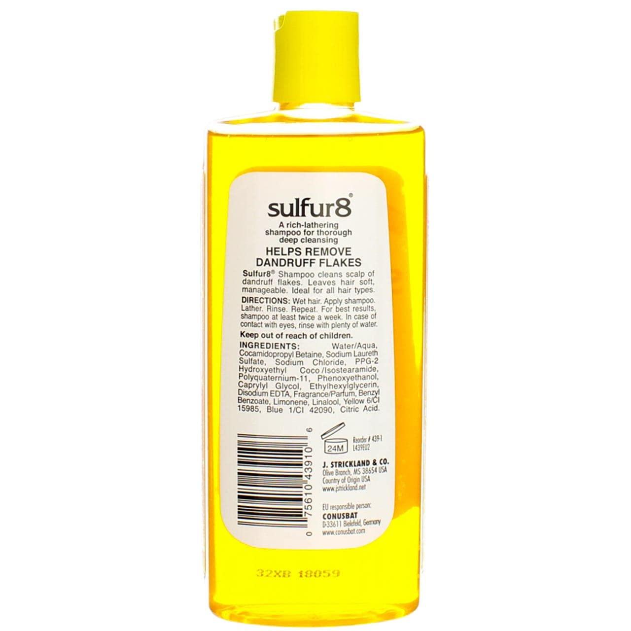 Sulfur8 Anti-Dandruff Hair & Scalp Care Shampoo 7.5oz - The Curl Lounge