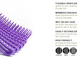 Detangling Hair Brush for Curly Kinky Straight Hair - The Curl Lounge