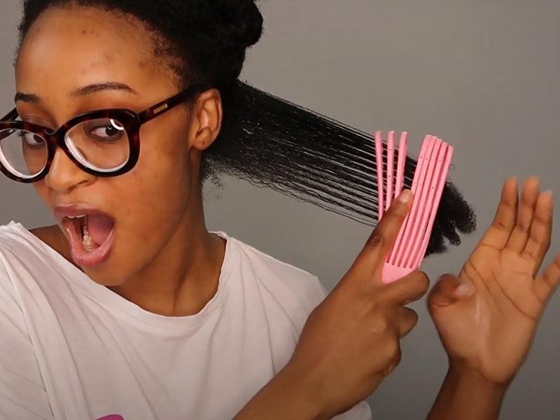Detangling Hair Brush for Curly Kinky Straight Hair - The Curl Lounge