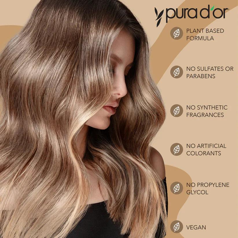 PURA D'OR Professional Grade Clinically Formulated Biotin Conditioner - The Curl Lounge