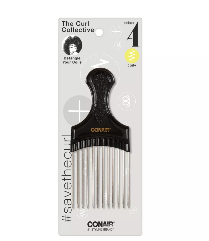 Conair Lift & Define Detangling Hair Pick Comb