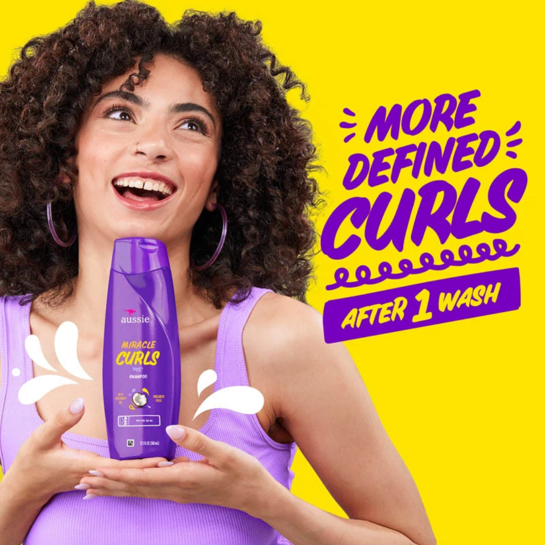 Aussie Miracle Curls Shampoo 12.1oz