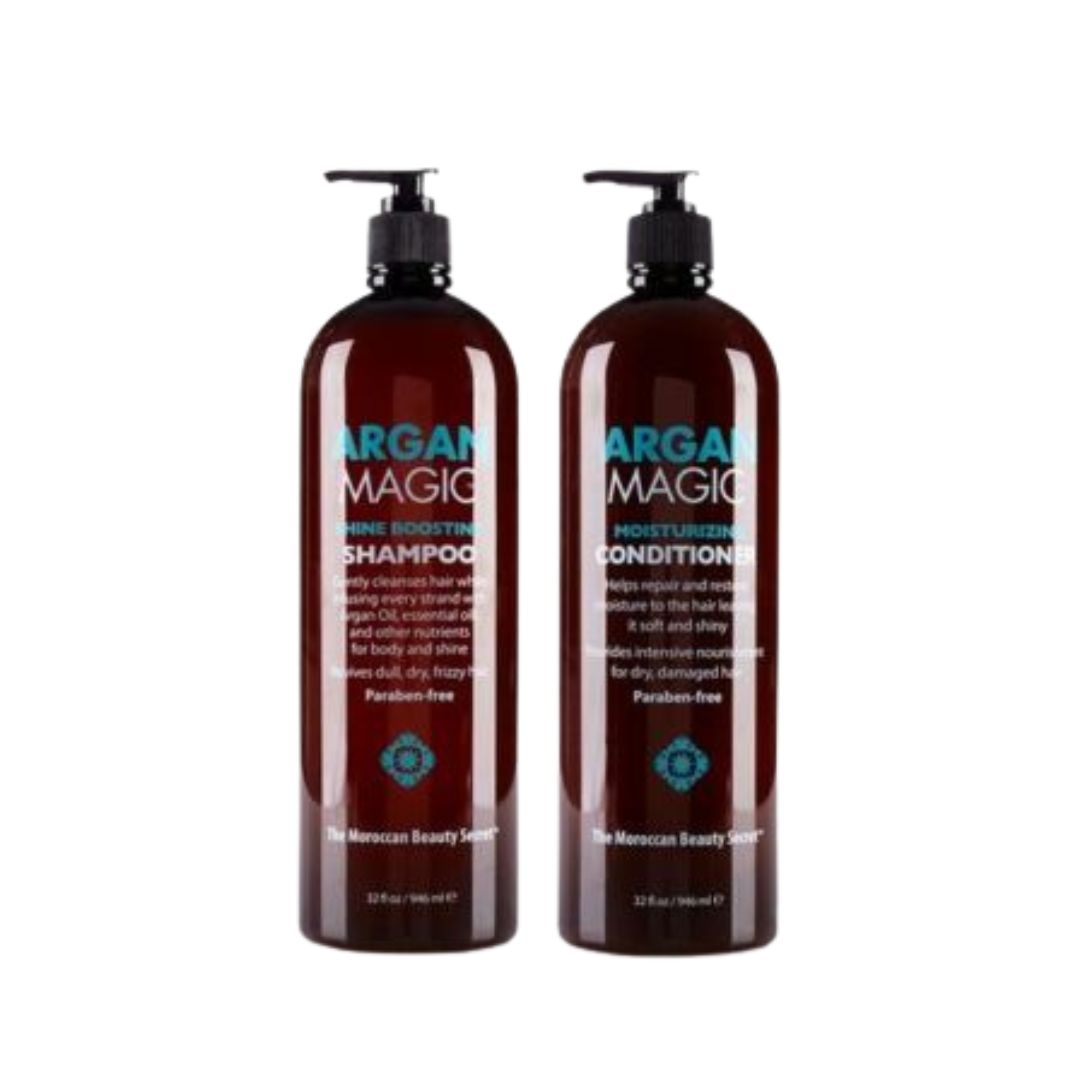 Argan Magic Ultra Shampoo and Conditioner Combo Pack 32oz