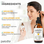 PURA D'OR 20% Vitamin C Serum 4 Oz - The Curl Lounge