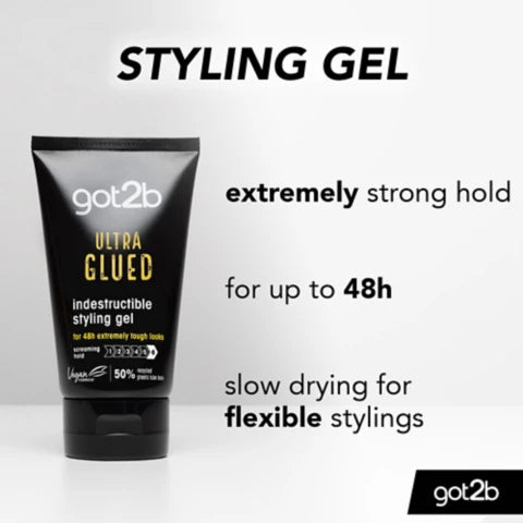 Got2B Ultra Glued Invincible Styling Gel 6oz