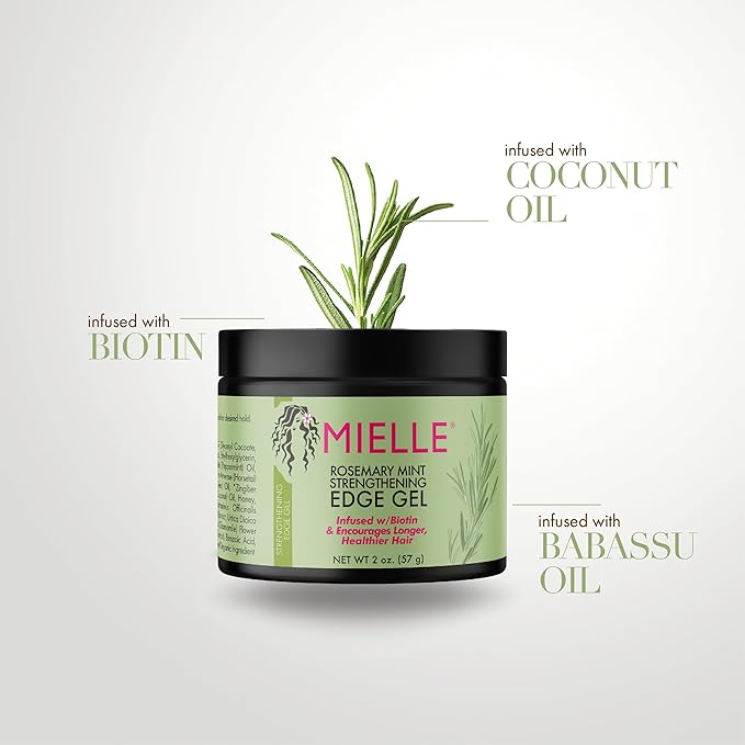 Mielle Organics Rosemary Mint Strengthening Edge Gel 2oz
