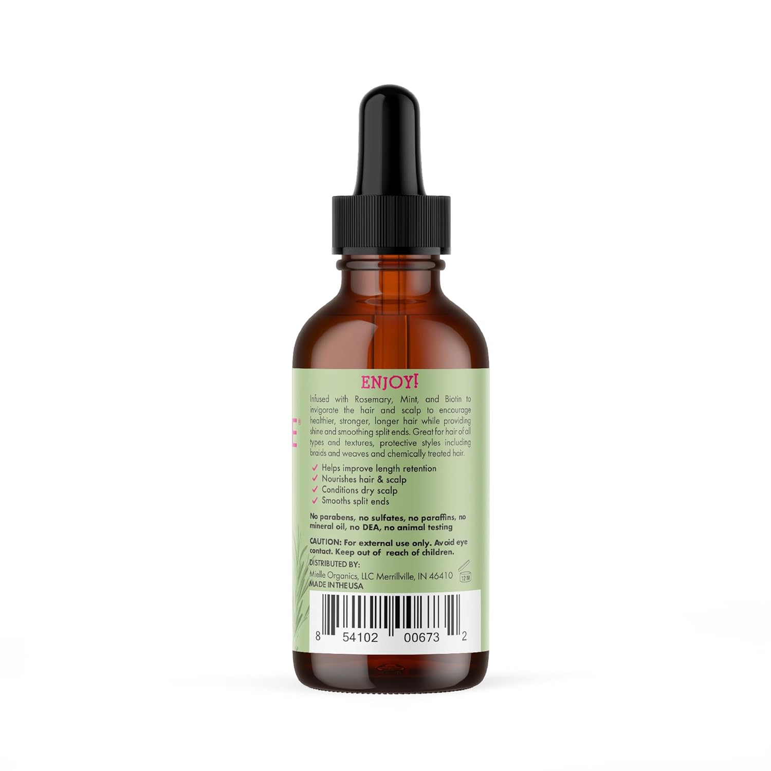Mielle Organics Rosemary Mint Scalp & Hair Strengthening Oil 2oz